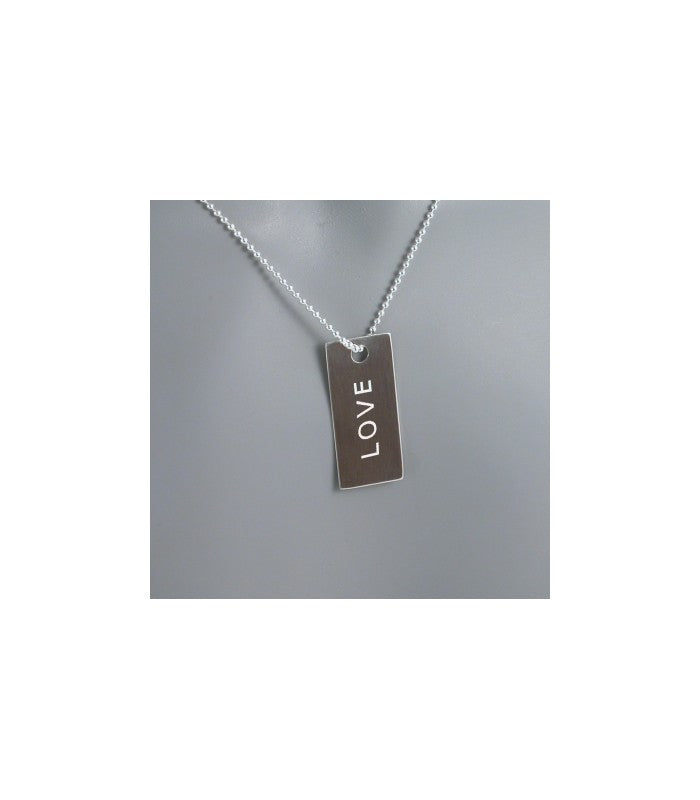 Pendentif Message "Love"