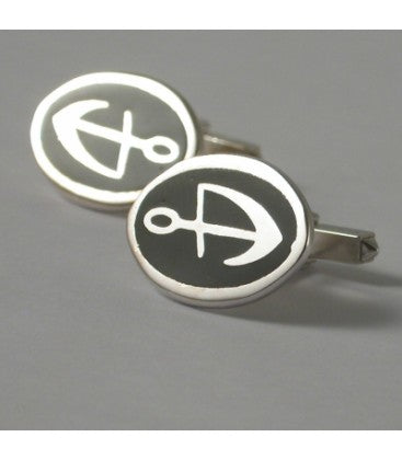 Bouton de manchette pour homme Navale "067-2"