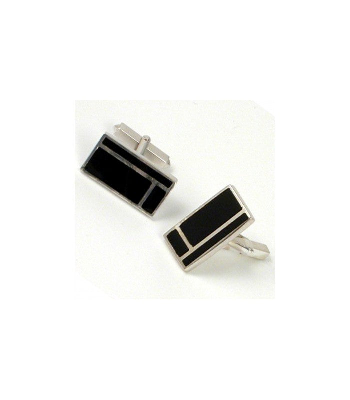 Bouton de manchette pour homme Art Déco "104-2"